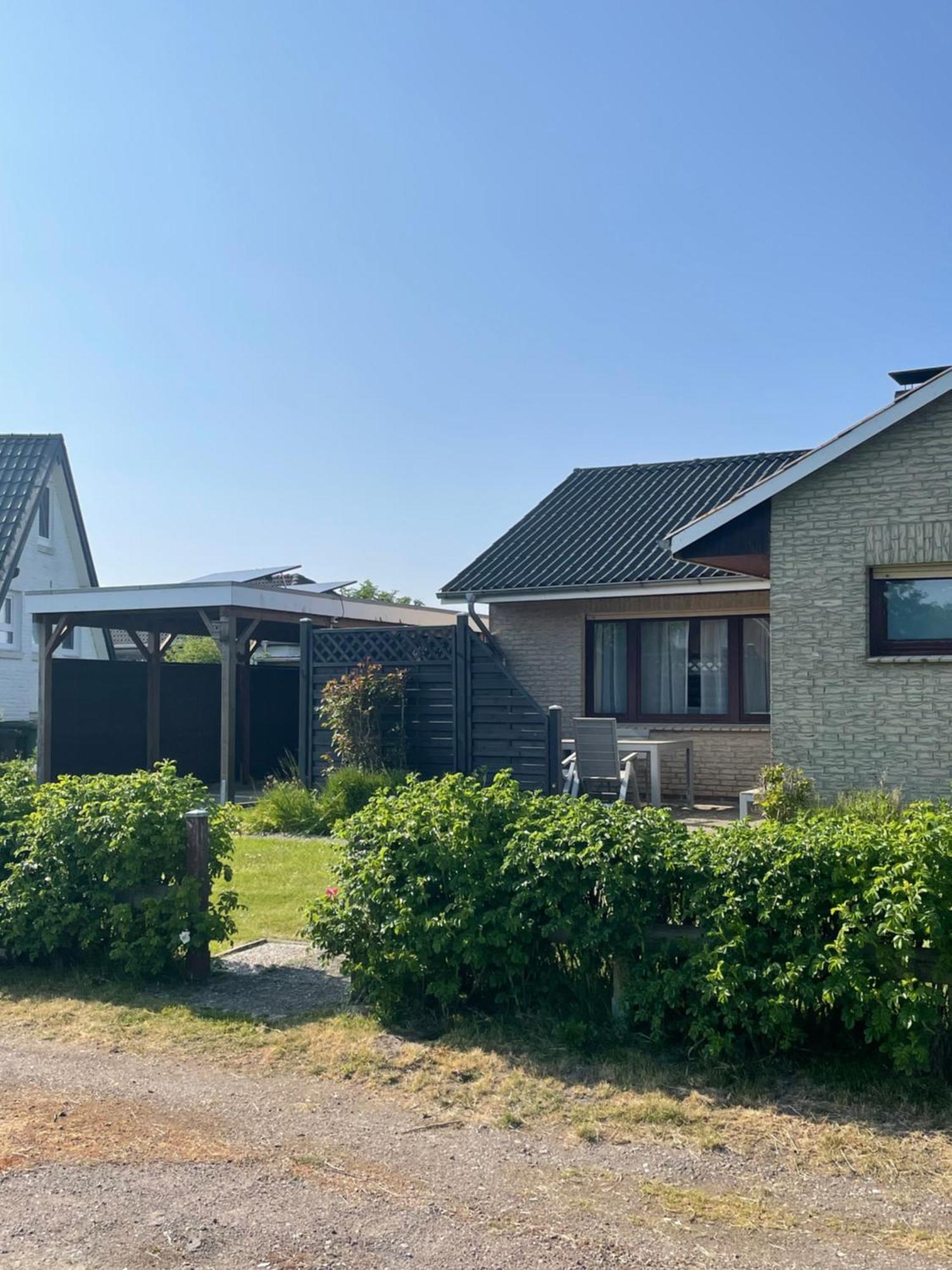 Gemuetliches Ferienhaus Hinterm Deich Nordstrand Extérieur photo