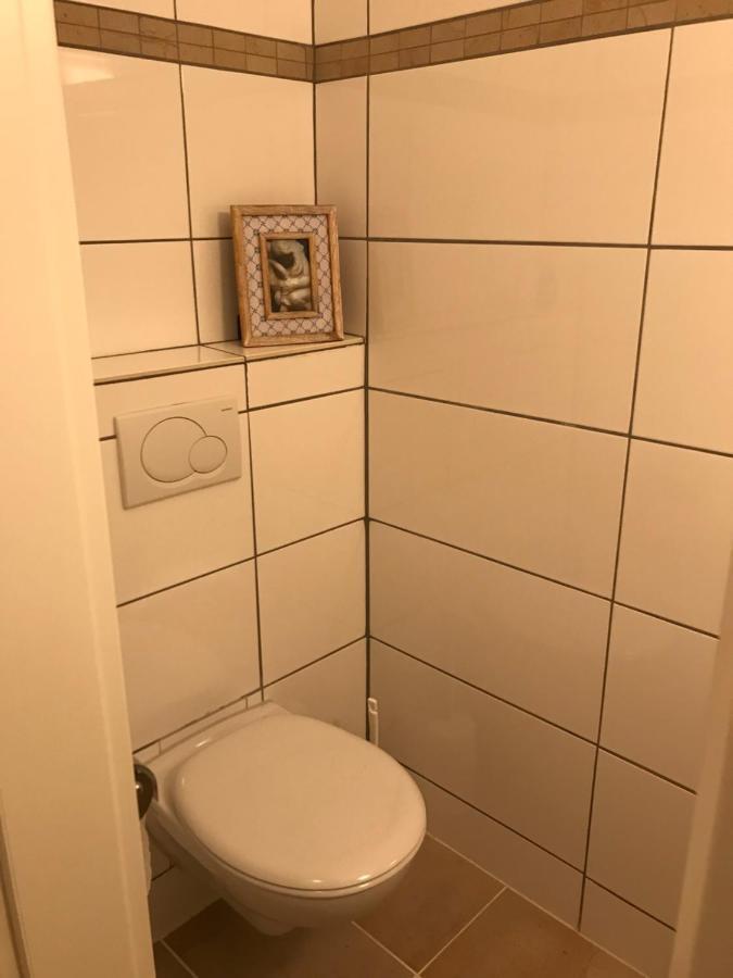 Gemuetliches Ferienhaus Hinterm Deich Nordstrand Extérieur photo